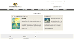 Desktop Screenshot of godsreflections.com