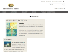 Tablet Screenshot of godsreflections.com